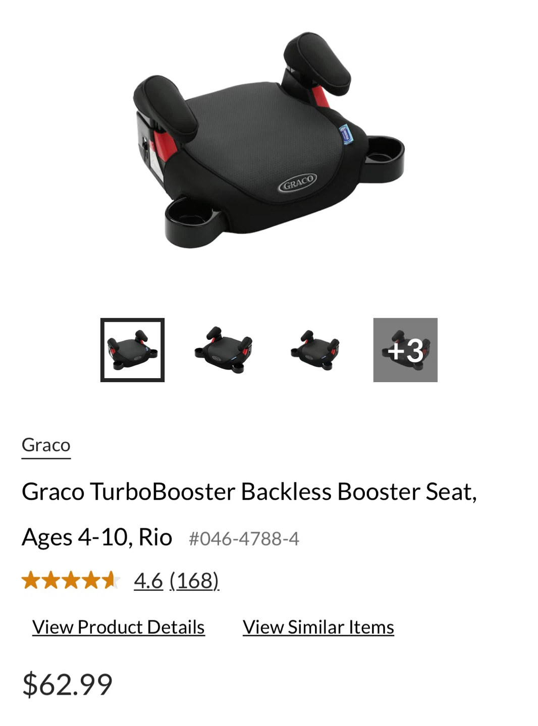Graco TurboBooster Backless Booster - photo 4