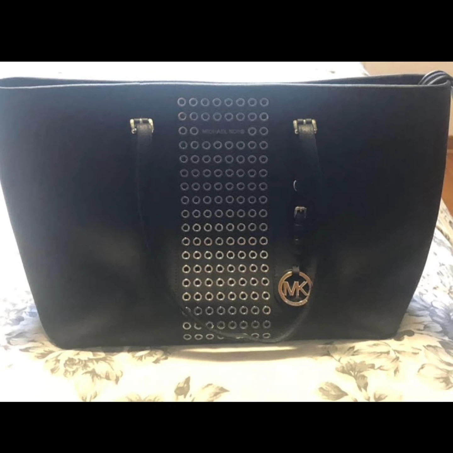 Michael Kors Studded Tote Bag - Black