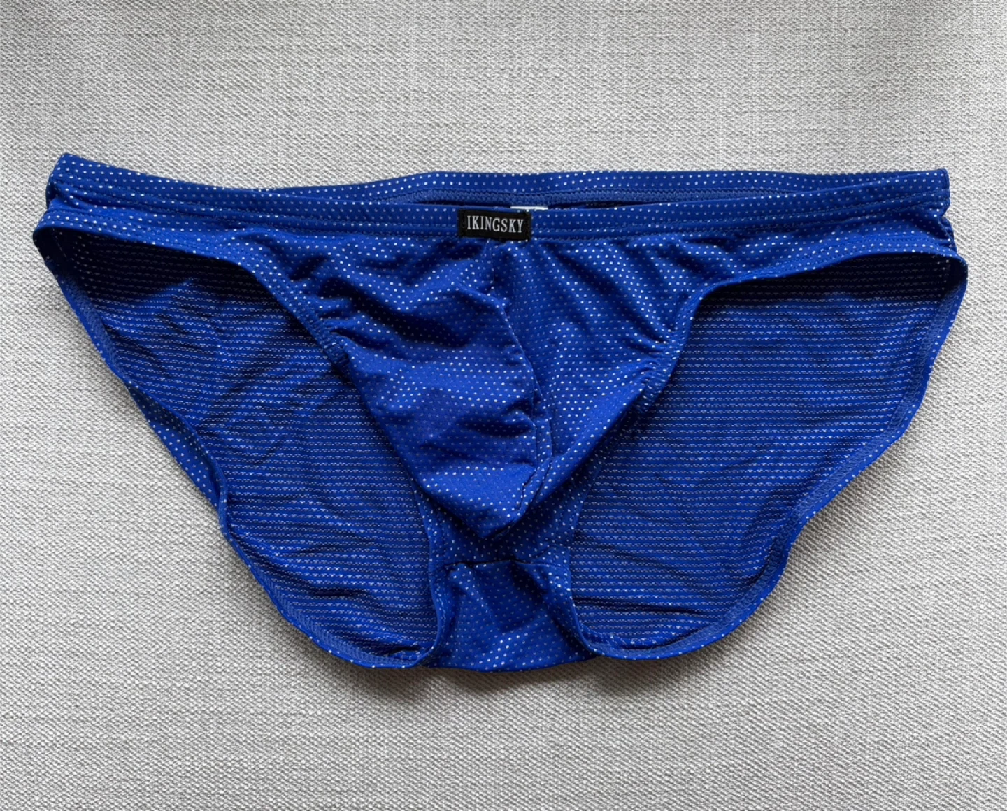 Men’s Underwear - Blue / Silver Briefs