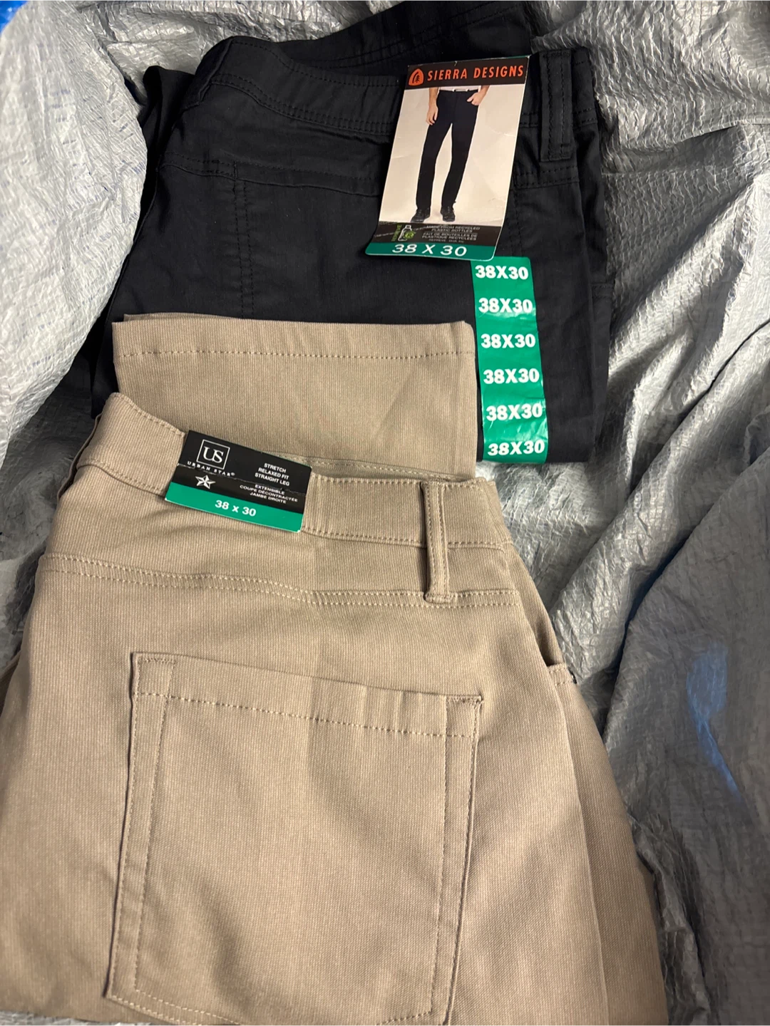 Sierra Designs and Urban Star Men's  Pants 38x30