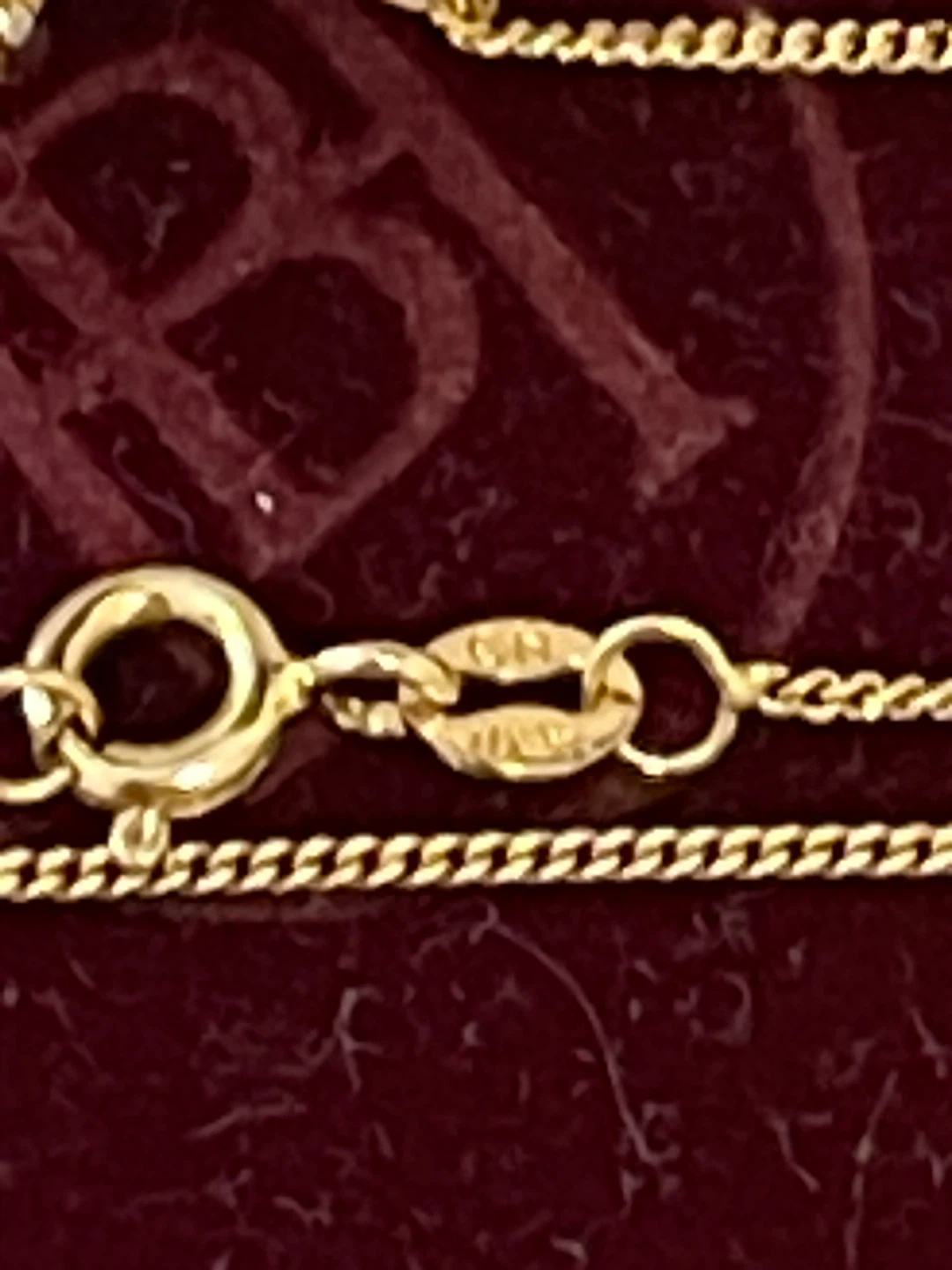 RARE- VINTAGE 14K Gold Citrine 2crt w/ diamond  + New 10k chain - photo 4