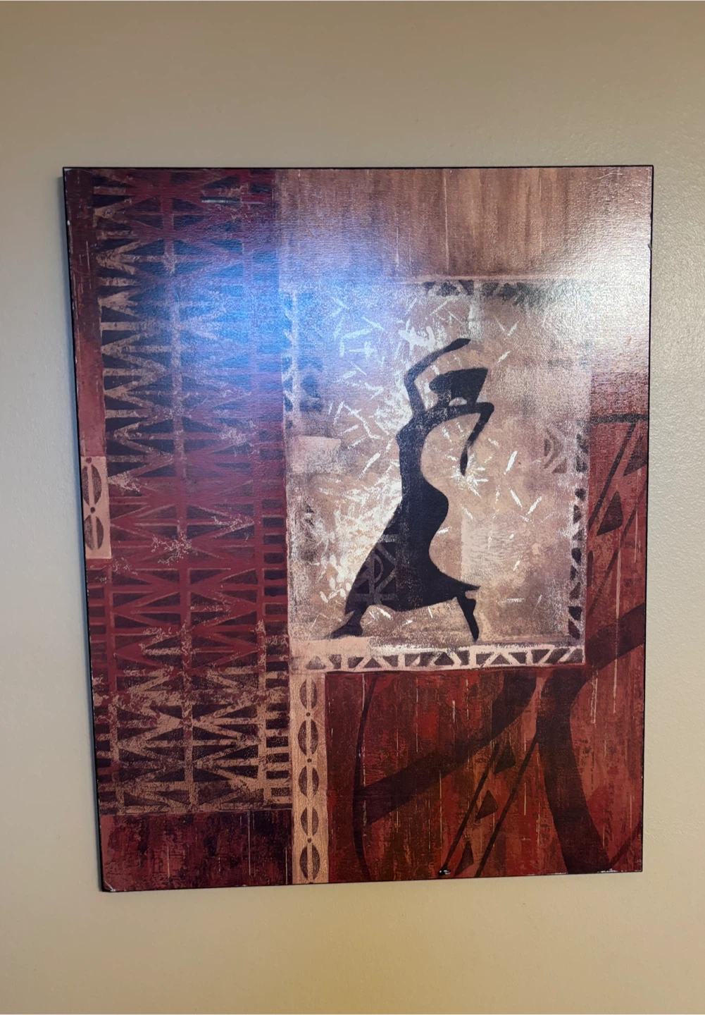 Beautiful Wall Art Print African Dancer (15” x 19”) 🥕