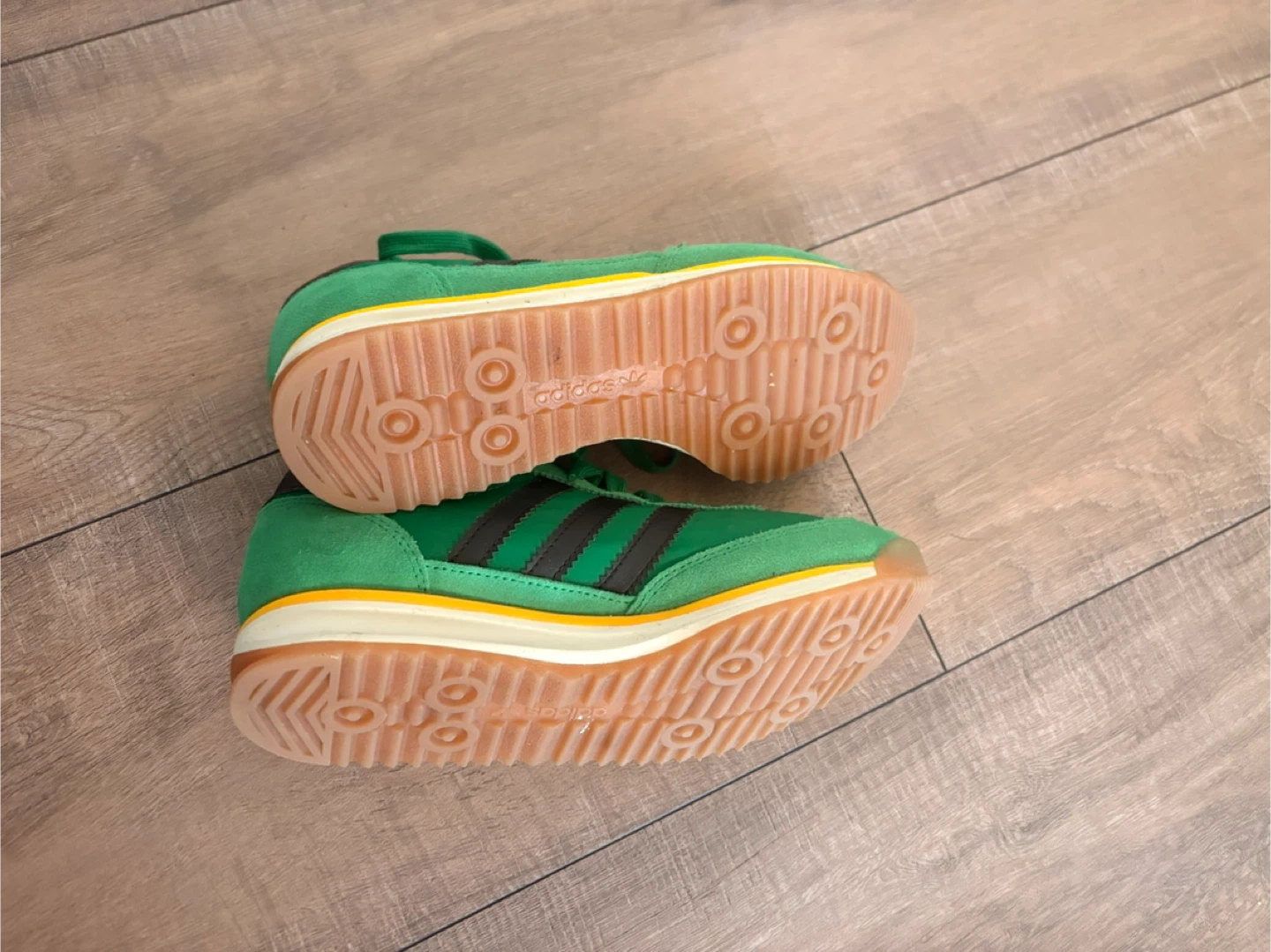 Adidas Sl 72 Rs Green Suede Sneakers - photo 3