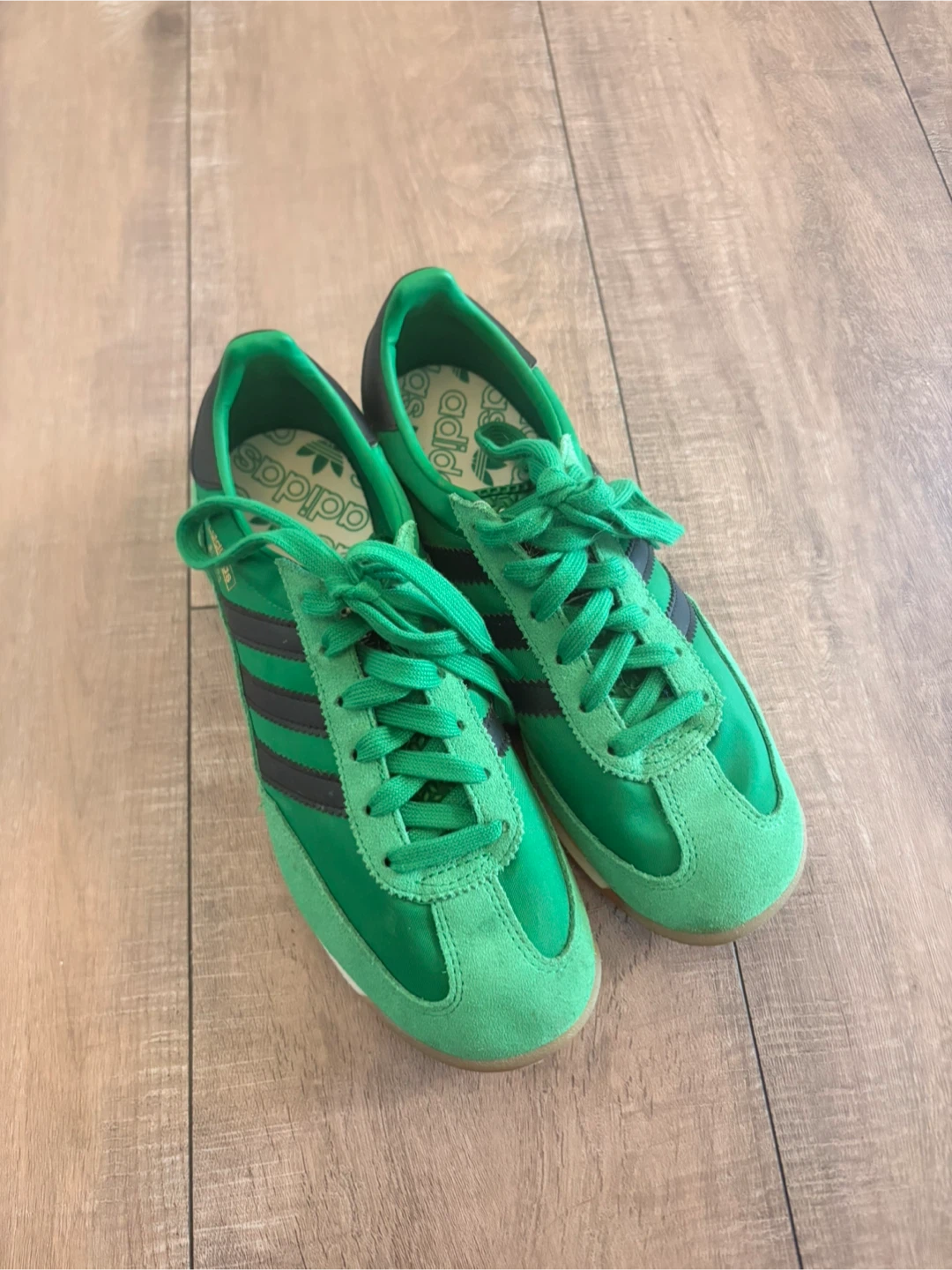 Adidas Sl 72 Rs Green Suede Sneakers - photo 2
