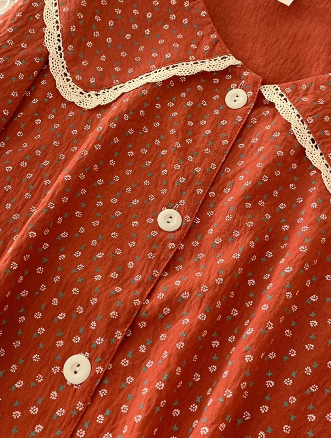 Red Polka Dot Pajama Set - photo 5