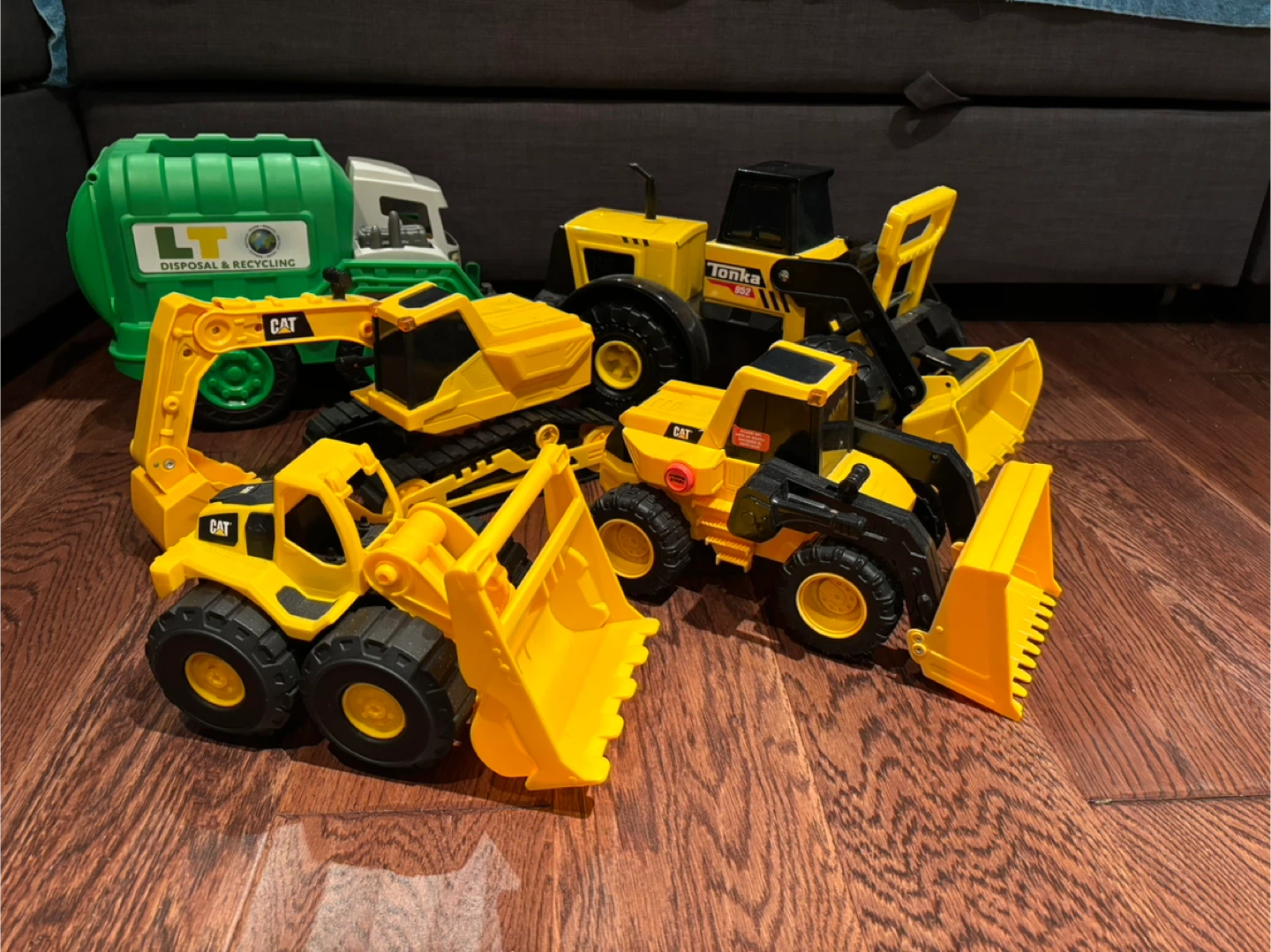 Large Toy Trucks, “Diggers”, Bulldozer etc