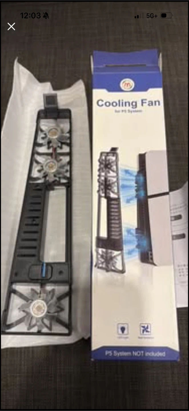 TYS Cooling Fan for PS5 System