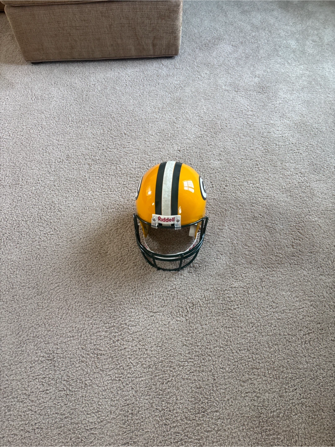 Riddell Green Bay Packers Replica Football Helmet
