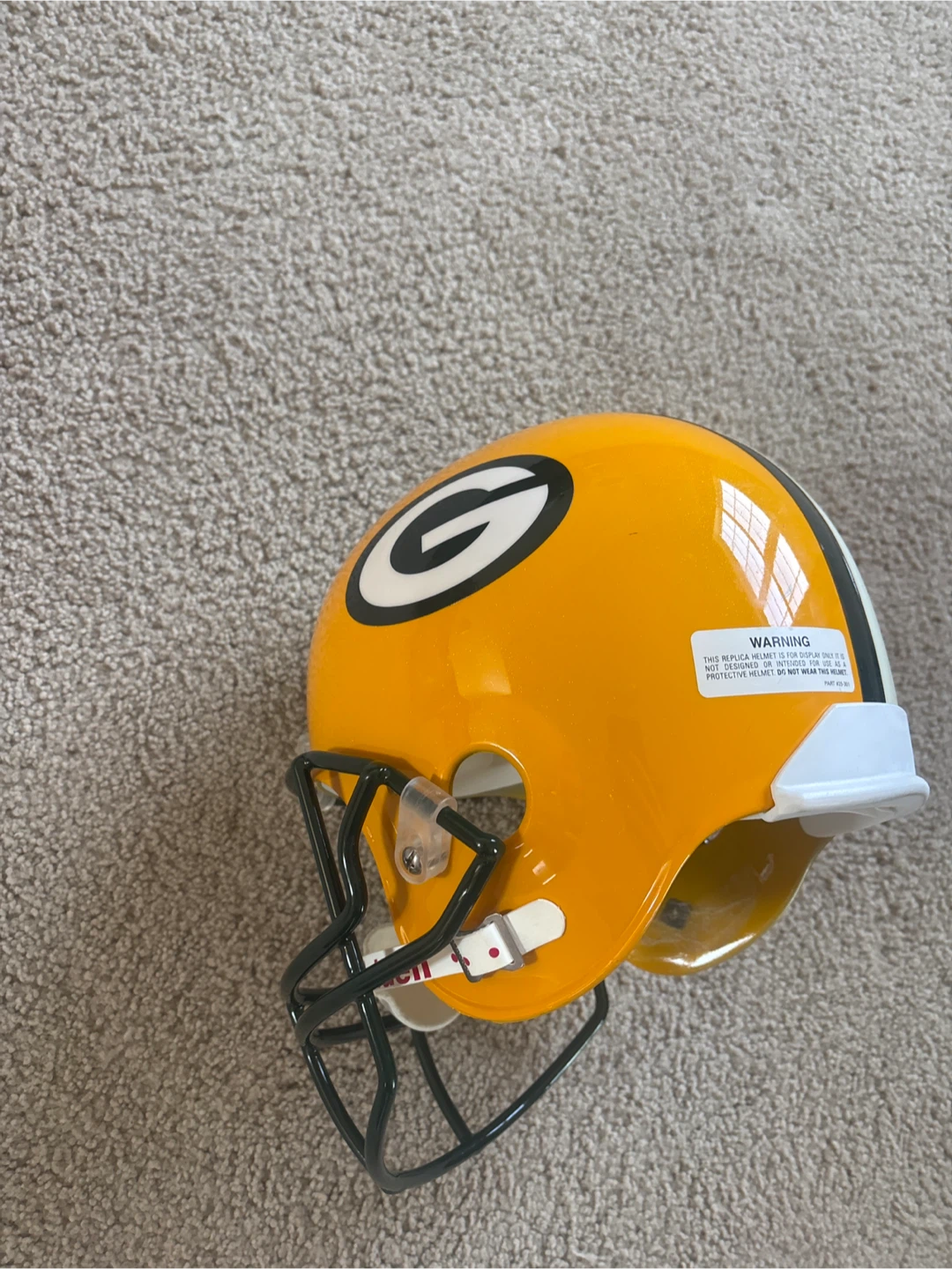Riddell Green Bay Packers Replica Football Helmet - photo 3