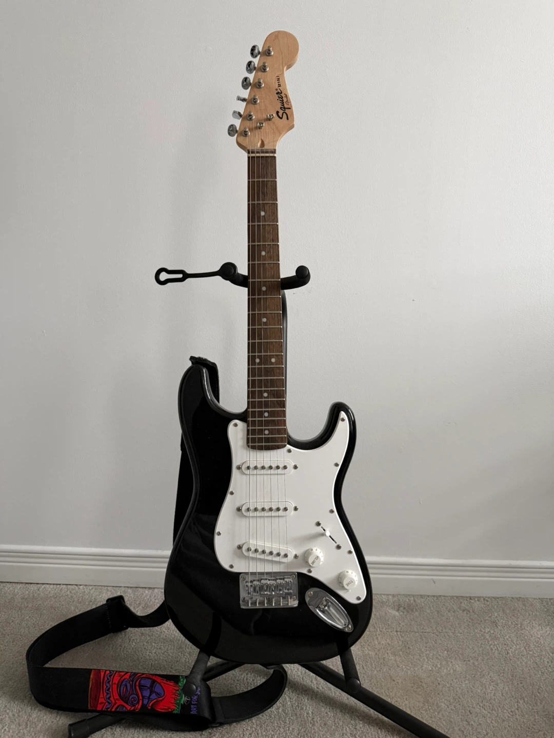 Squier Stratocaster Electric Guitar - Black