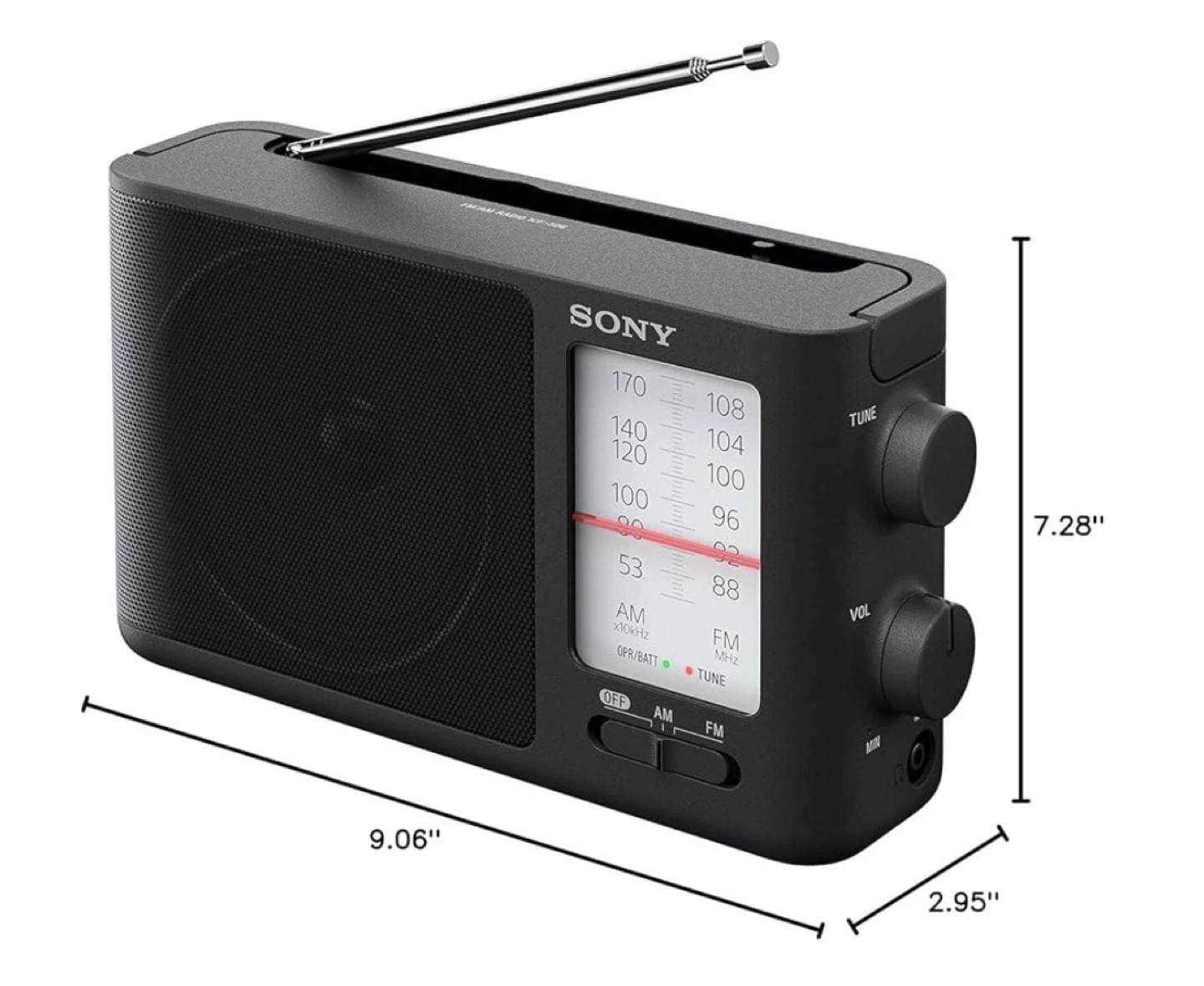 Sony ICF-506 AM/FM Portable Radio