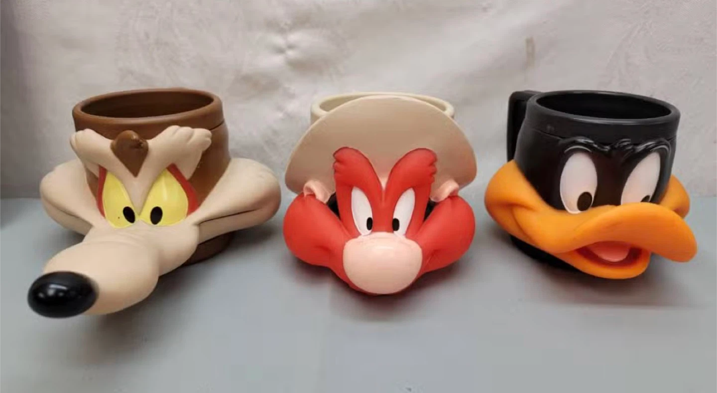 Looney Tunes Character Mugs Set