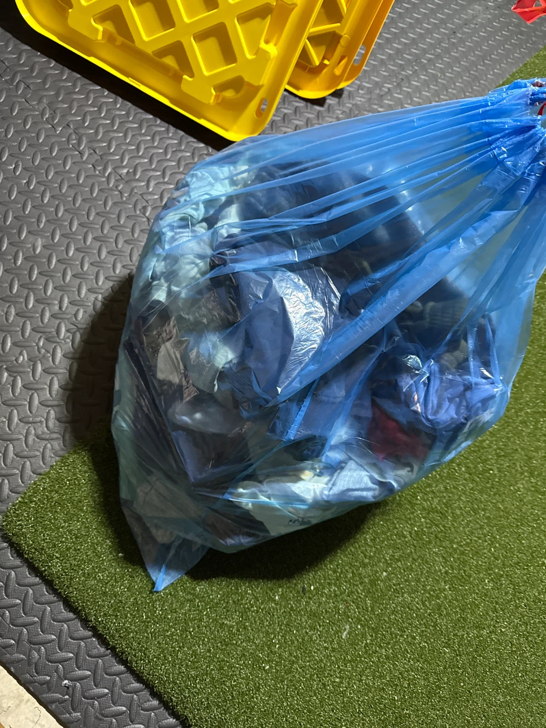 Bag of kids clothes