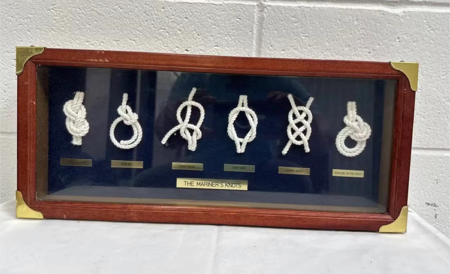Framed Mariner's Knots Display - photo 2