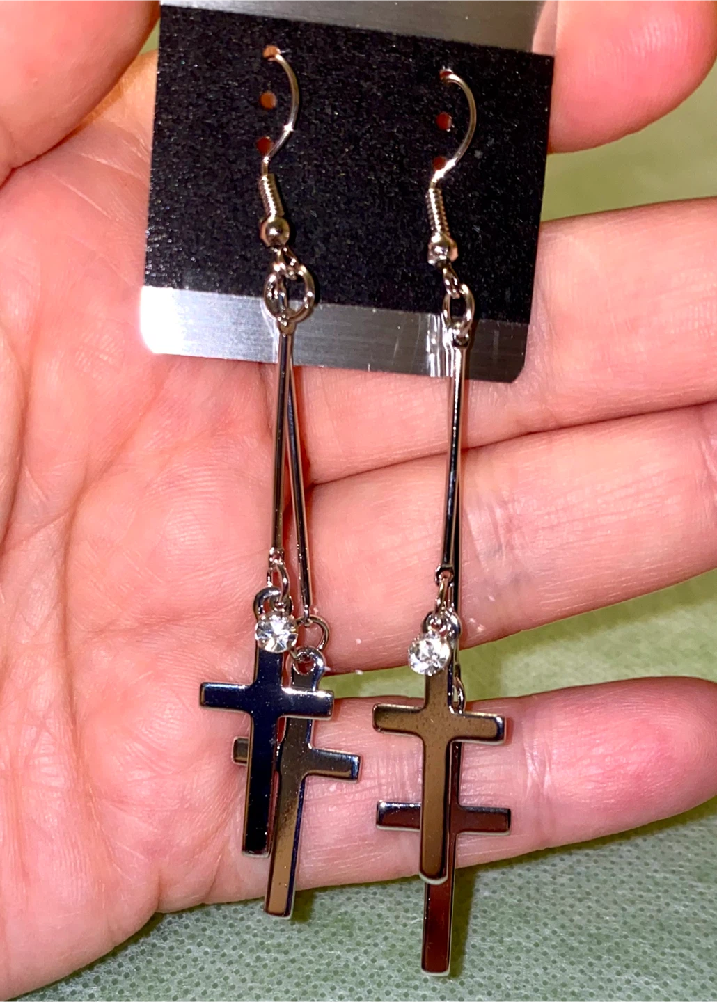 Simply stainless steel earrings collection - photo 5