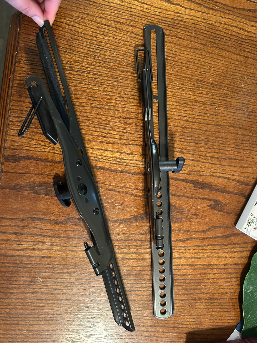 Black Metal Adjustable Mount Brackets - photo 3