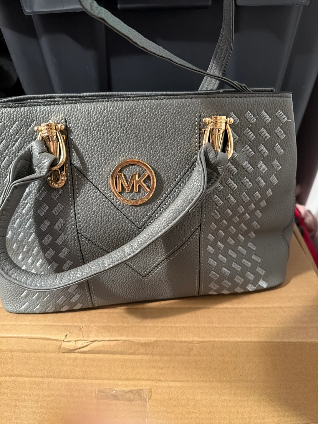 Grey Michael Kors Tote Bag