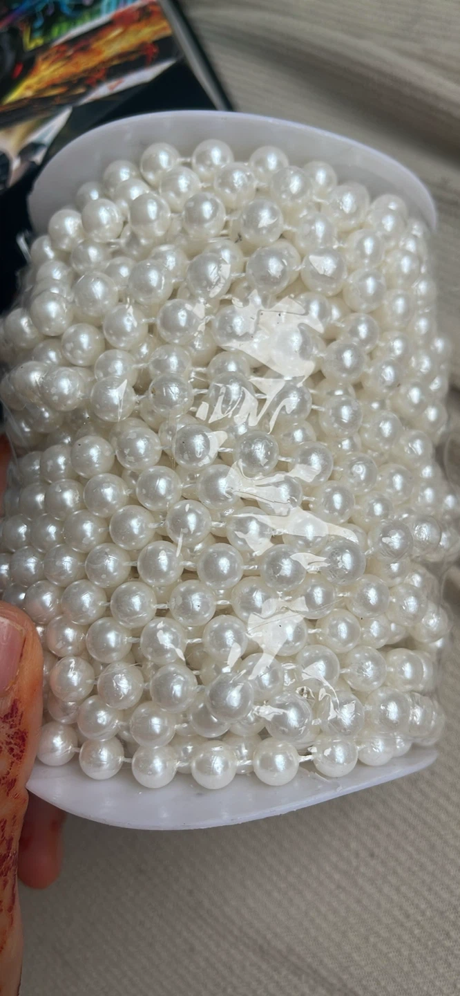 White Pearl Garland String