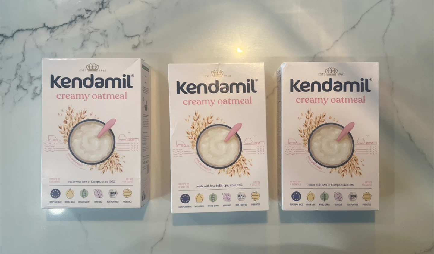 Kendamil Oatmeal & Banana Baby Cereal ( NEW BOXES) - photo 2