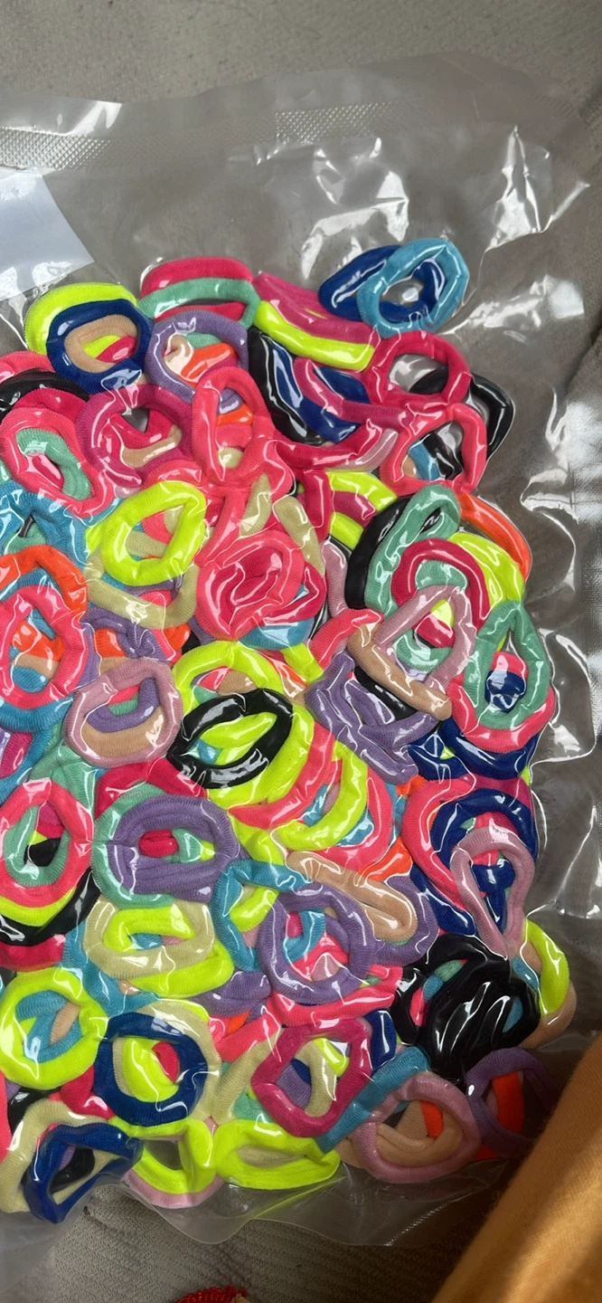 200 pcs Baby Hair Ties Assorted Colours - photo 5