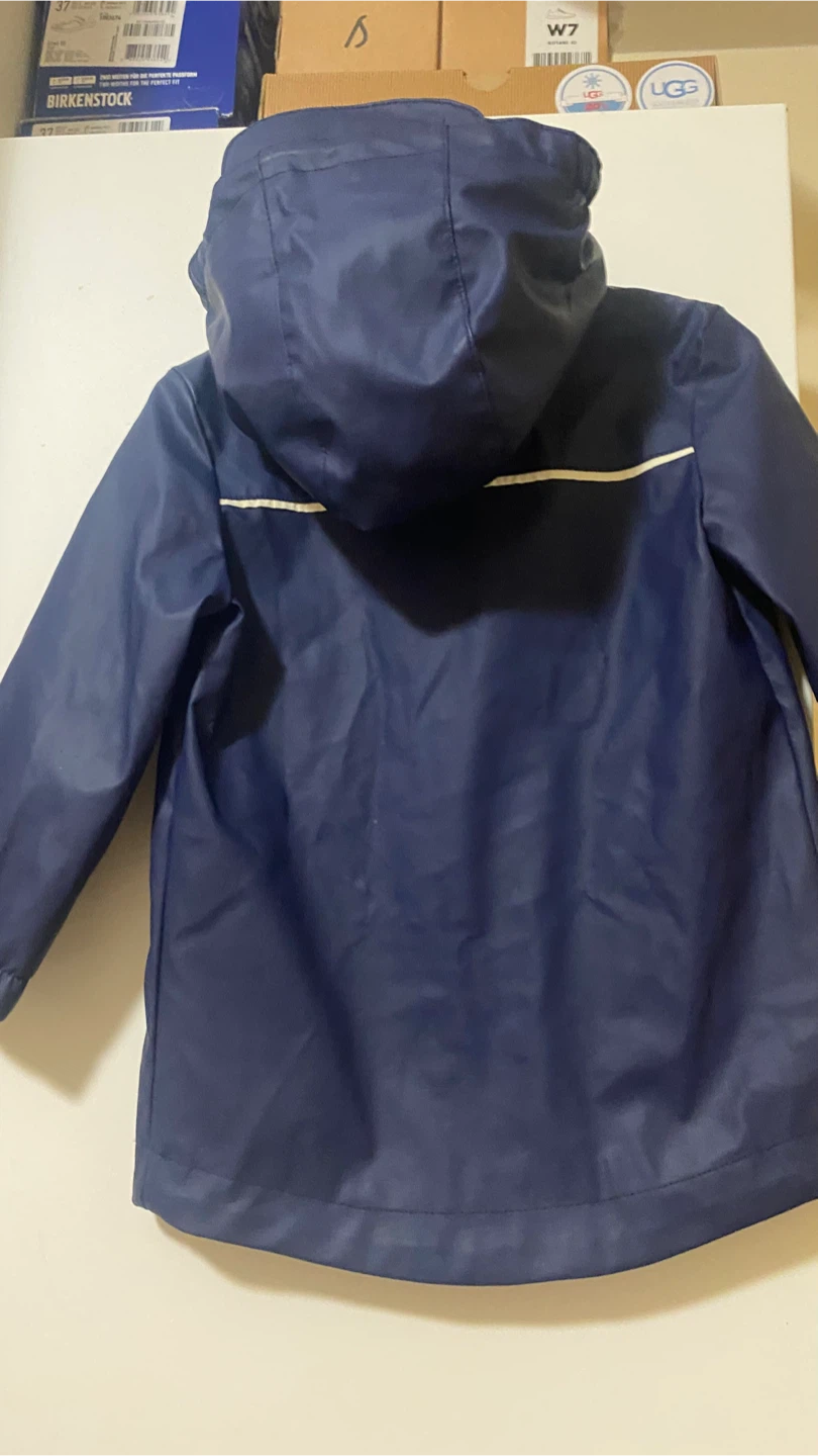 Cat & Jack Navy Rain Jacket Size 2T - photo 3