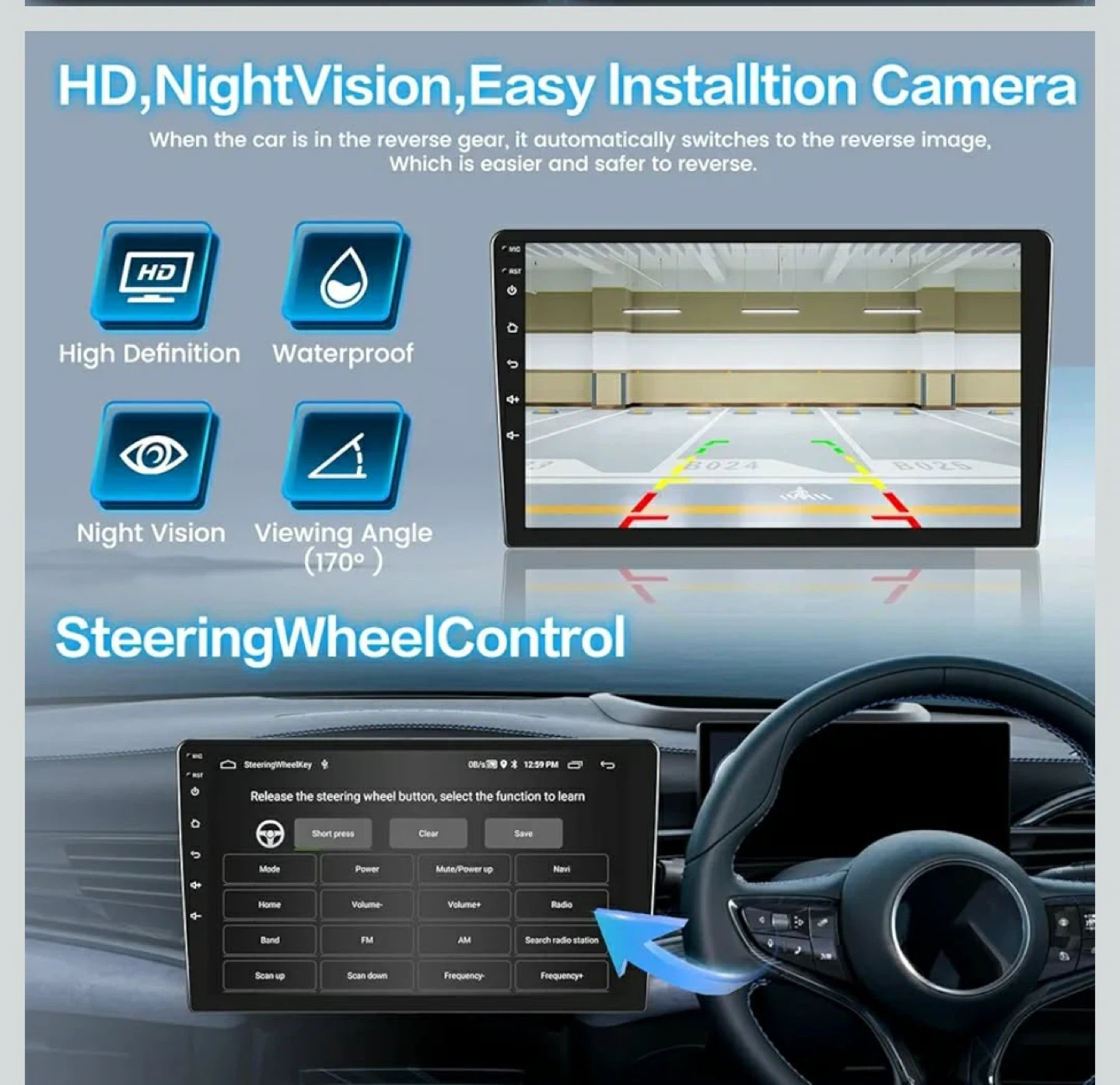10.1 Inch Android Car Stereo for Jeep Compass Patriot 2010-2016 - photo 3