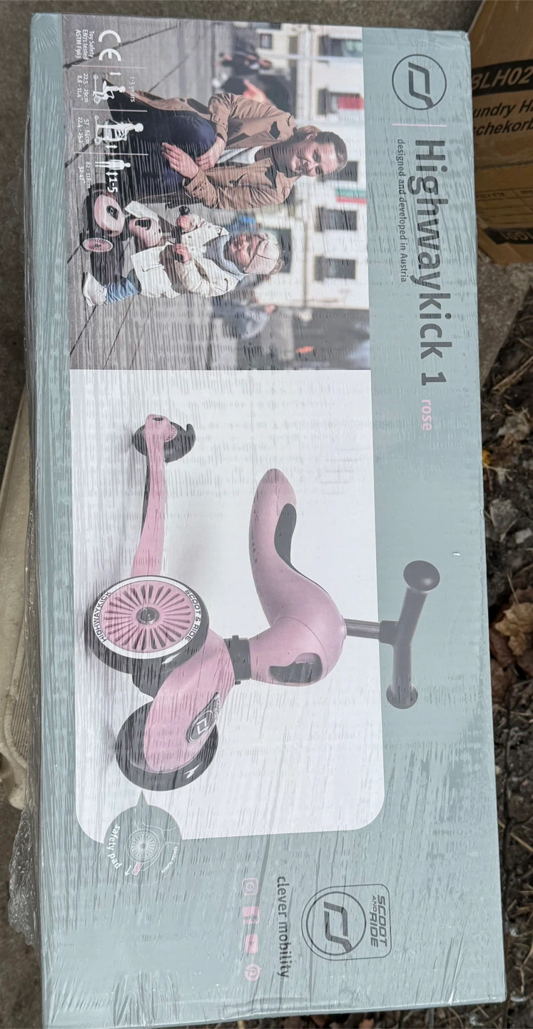 SCOOT & RIDE Highwaykick 1 Rose Scooter