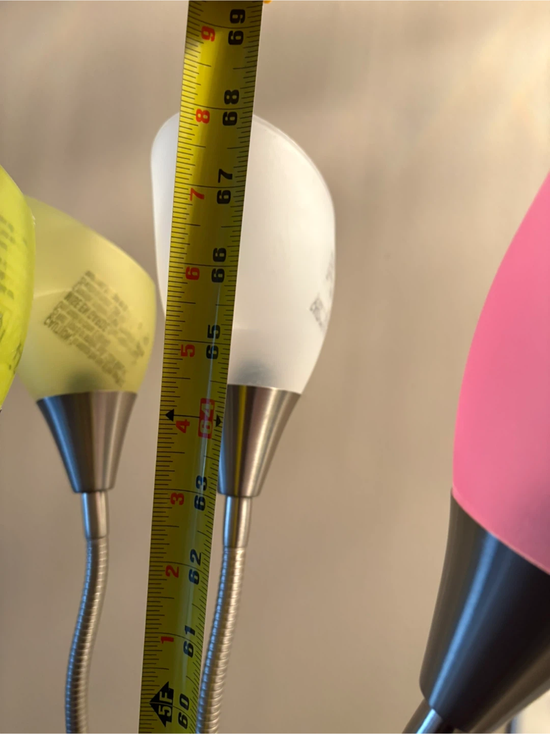 Multi-Color Floor Lamp with Adjustable Arms - photo 2