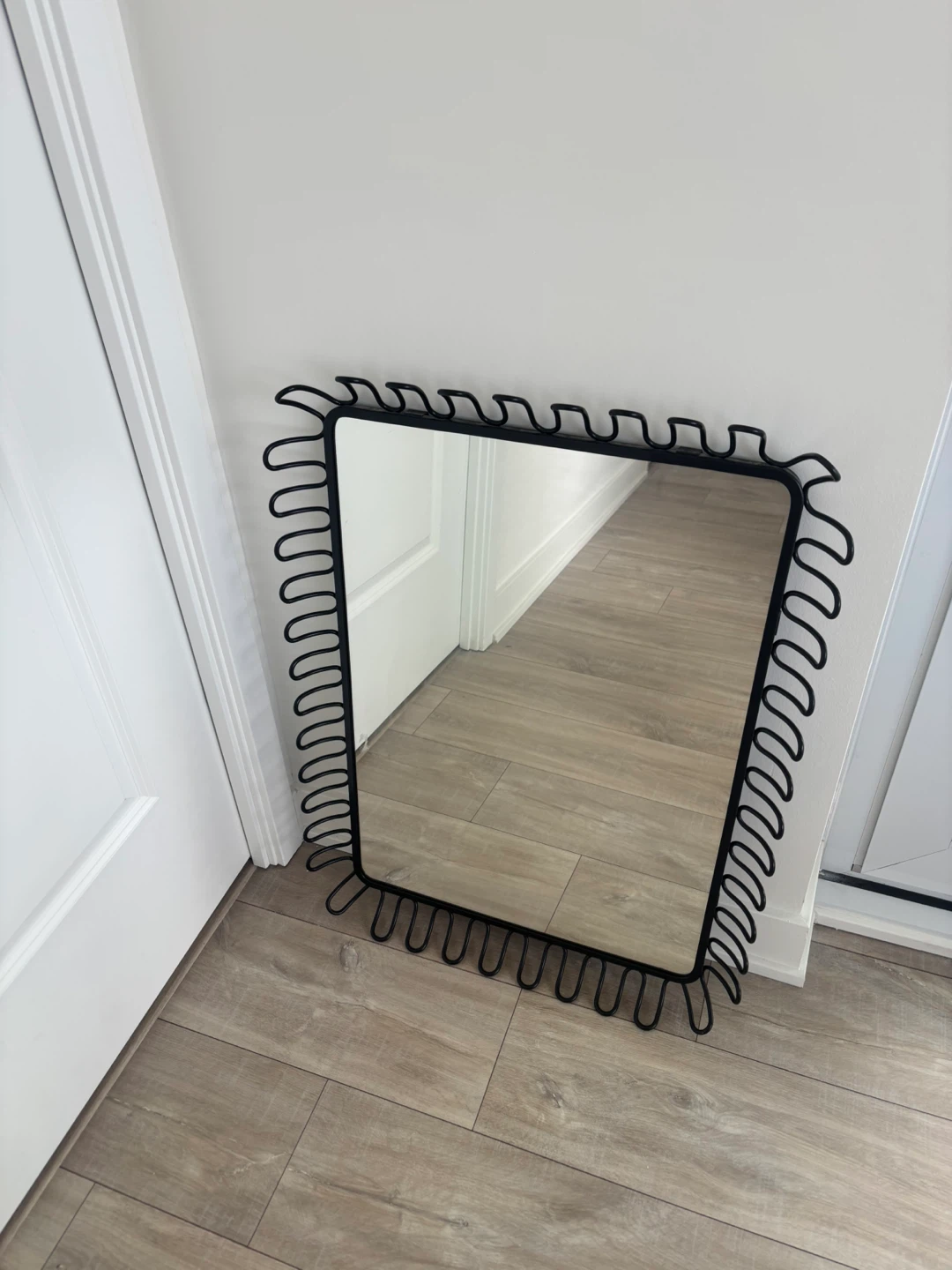 Black Decorative Wall Mirror