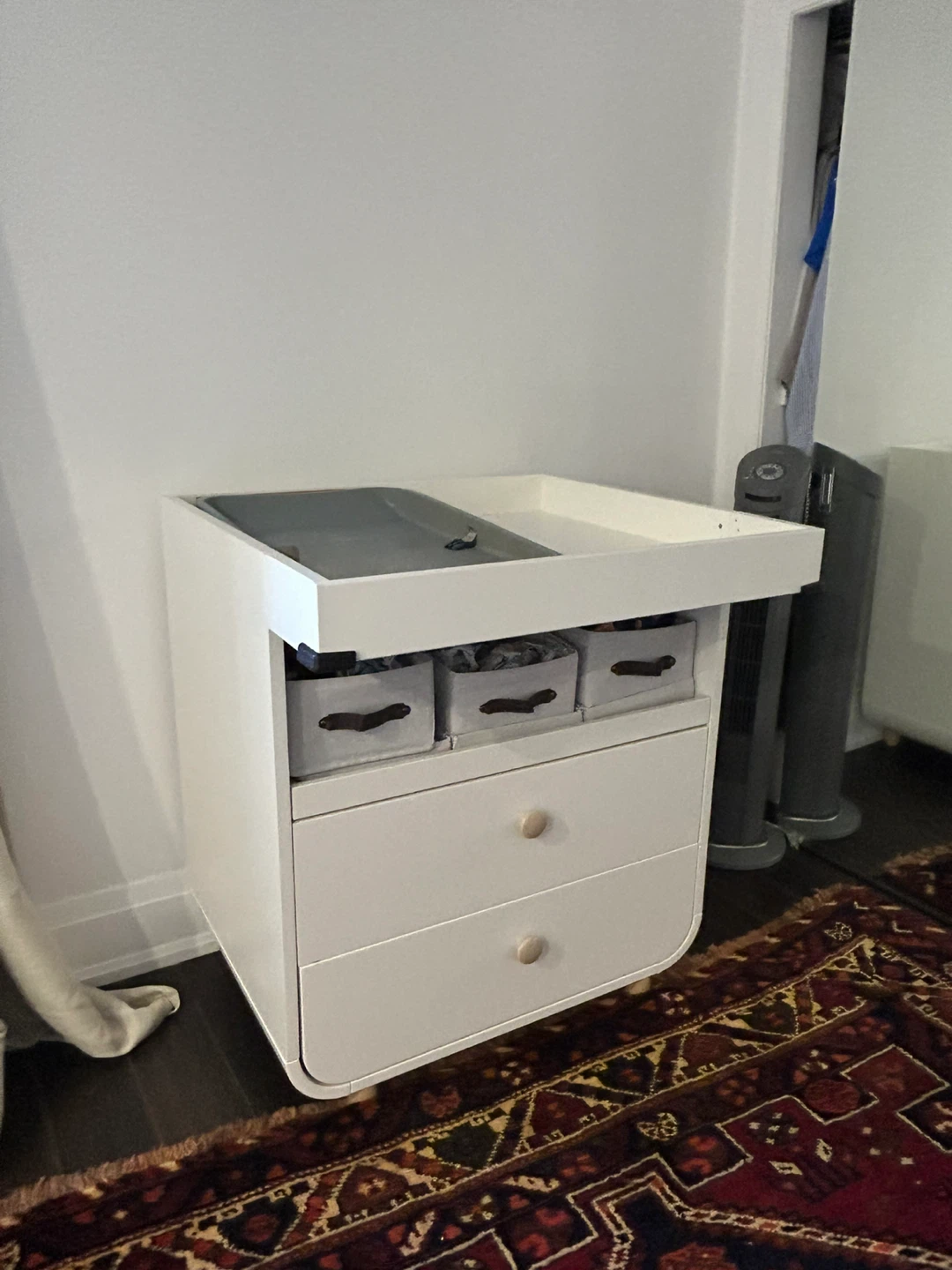 IKEA MYLLRA Changing Table with Drawers - White - photo 3