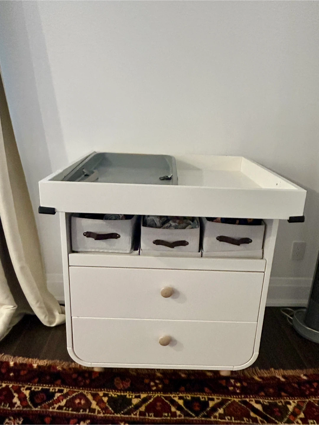 IKEA MYLLRA Changing Table with Drawers - White - photo 4