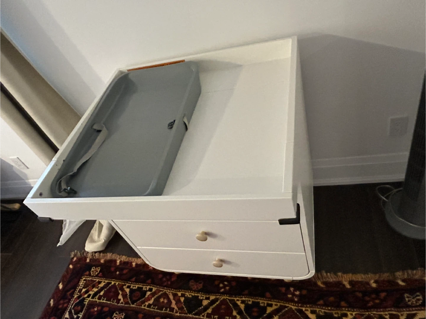 IKEA MYLLRA Changing Table with Drawers - White - photo 5