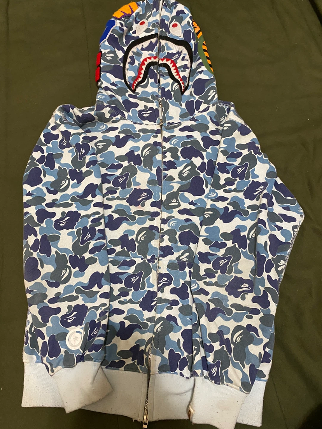 Light blue bape