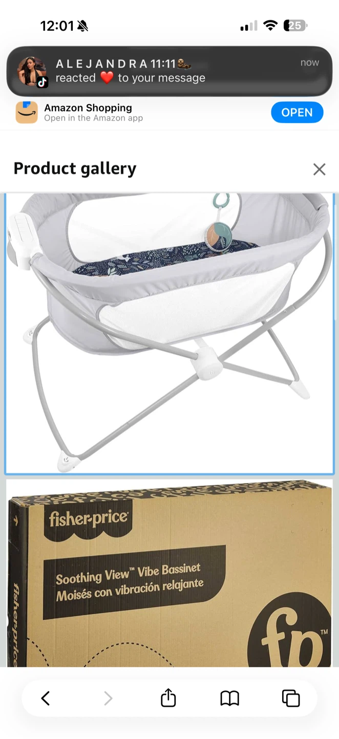 Fisher-Price Soothing View™ Vibe Bassinet