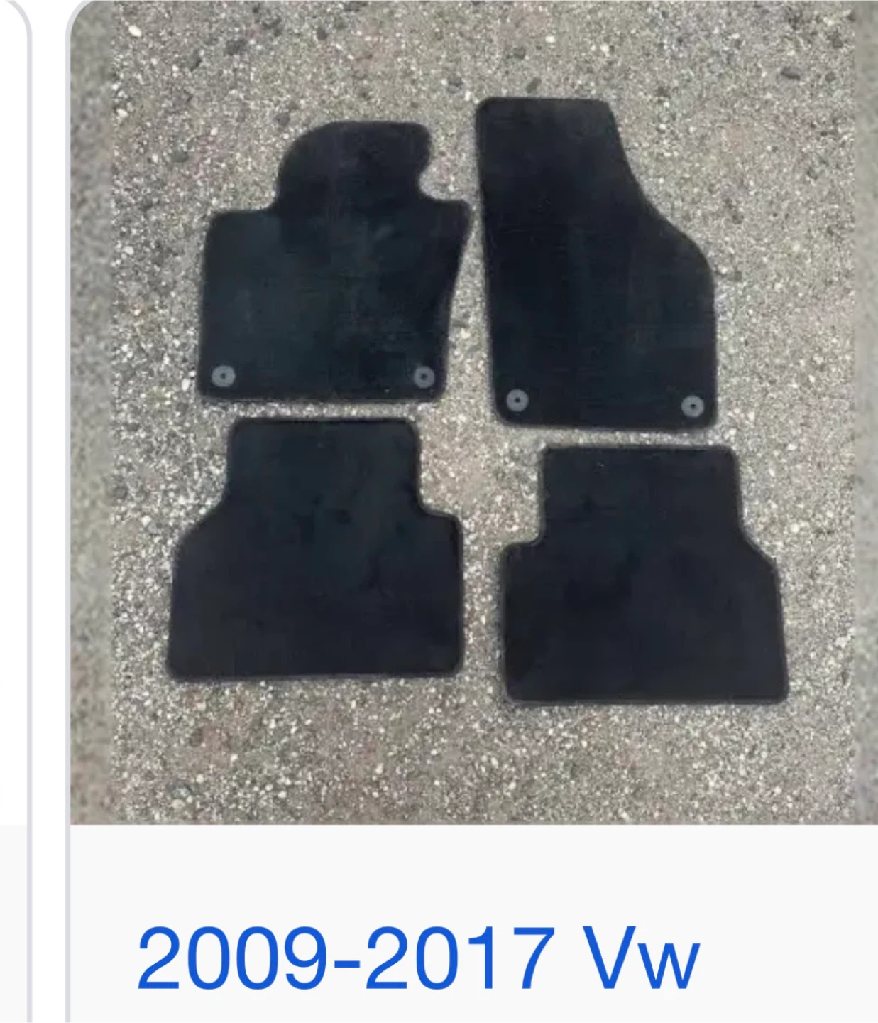 🥕VW Tiguan Floor Mats 2009-2017 brand new