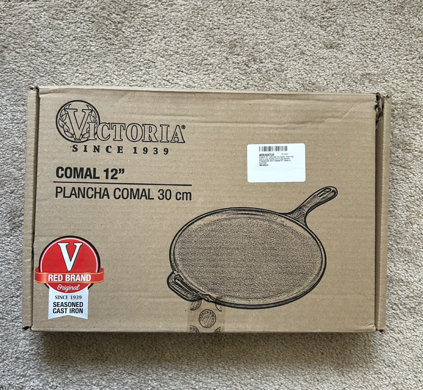 Victoria Cast Iron Comal 12" Plancha - photo 4