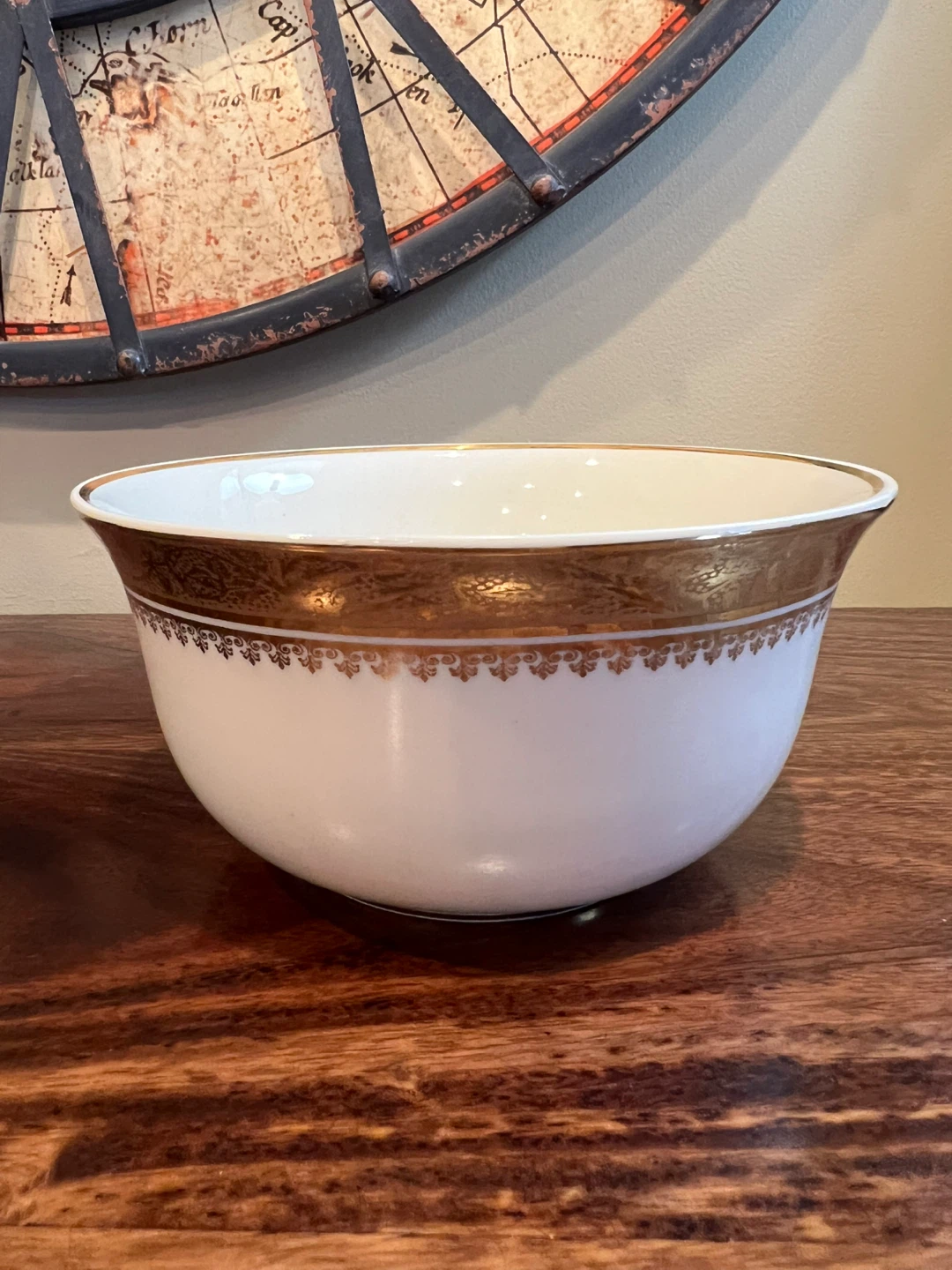 Vintage Ethan Allen Ivory Bowl