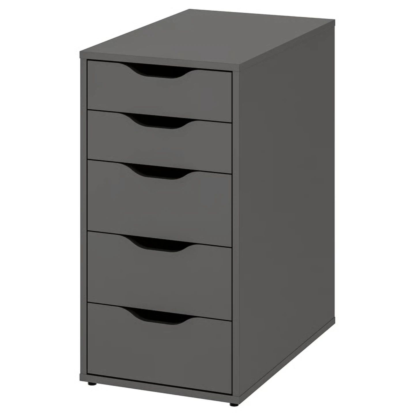 IKEA ALEX 5-drawer unit, grey