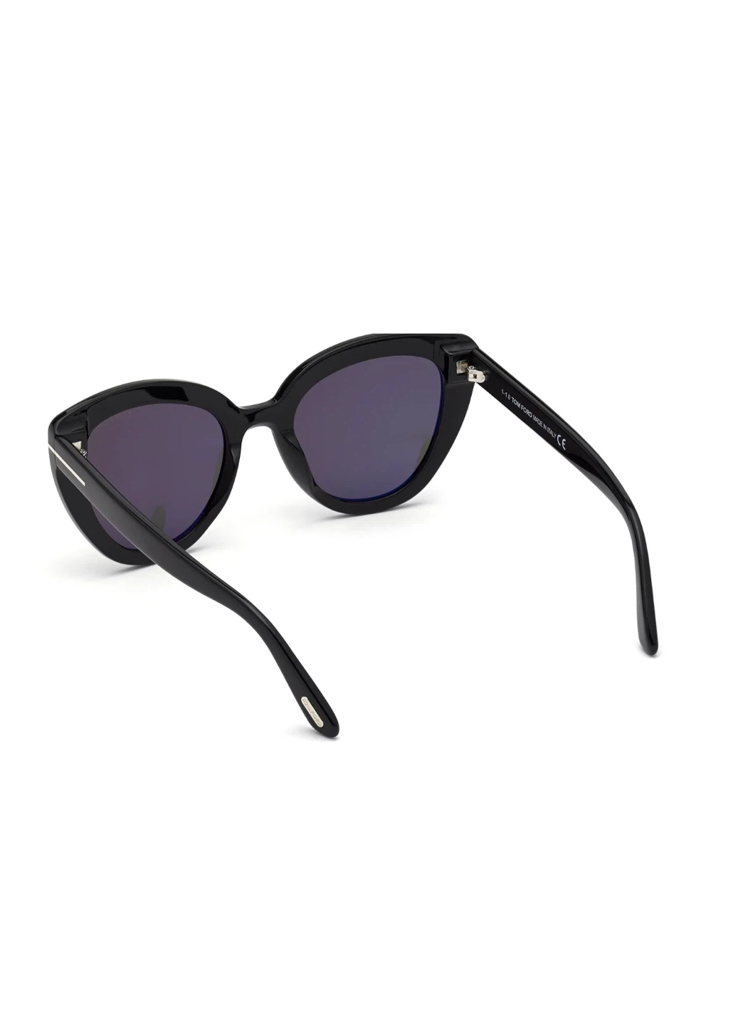 Tom Ford IZZI Cat-Eye Sunglasses Polarized Black - photo 4