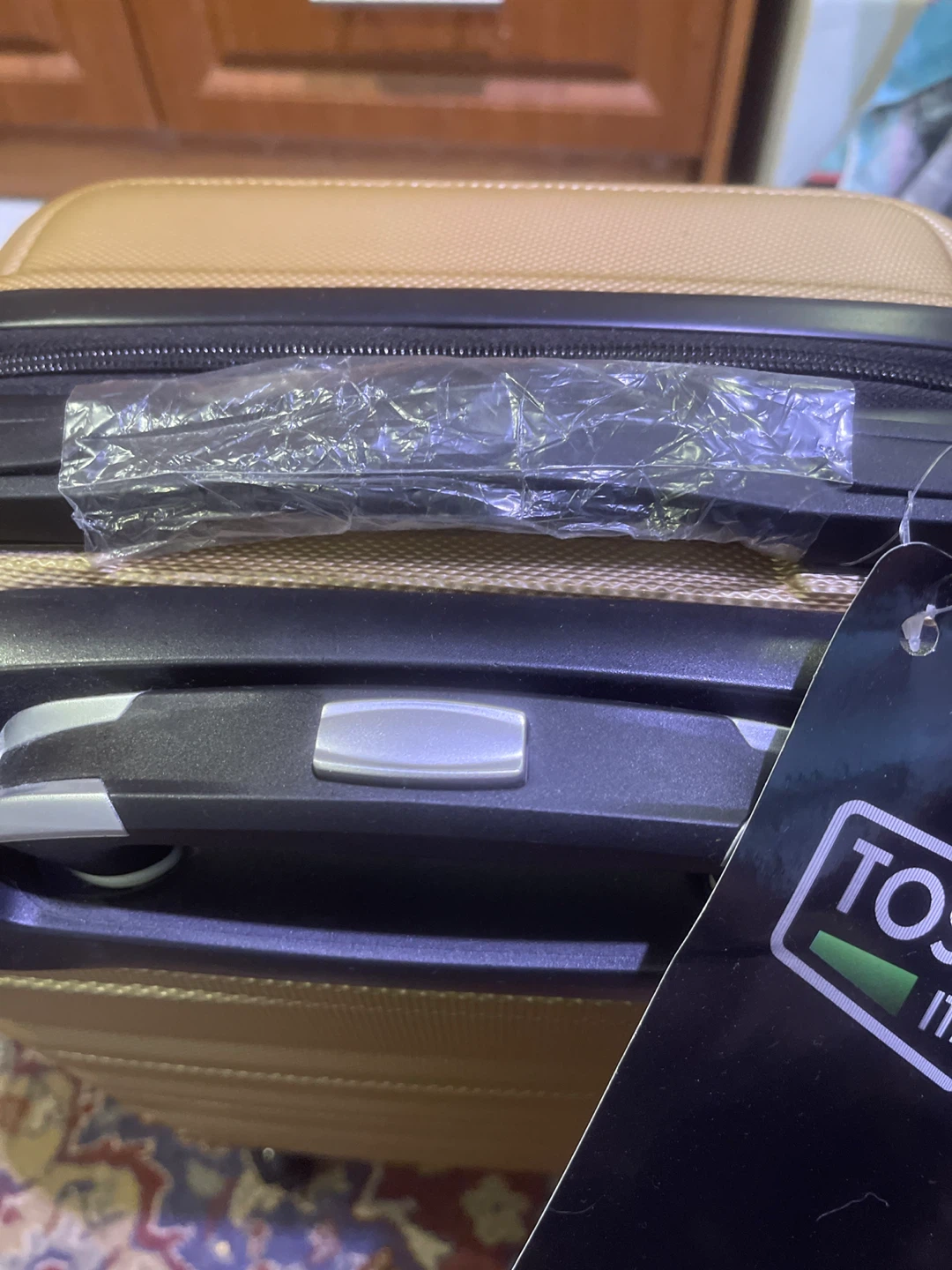 Toscano Italy Gold Hardside Carry-On Suitcase - photo 2