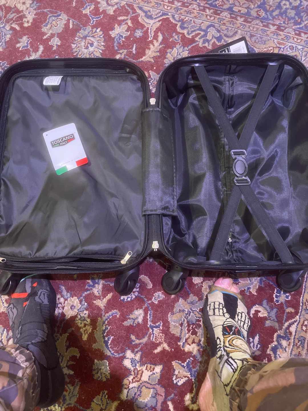 Toscano Italy Gold Hardside Carry-On Suitcase - photo 4