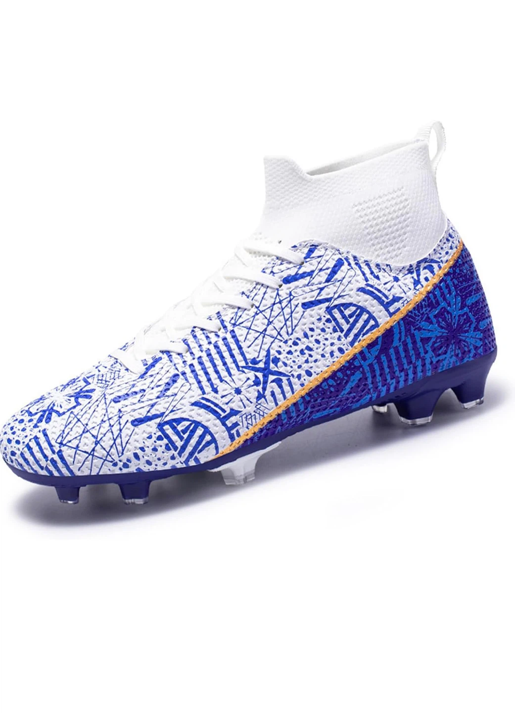 Boys High-Top Soccer Cleats size 5.5