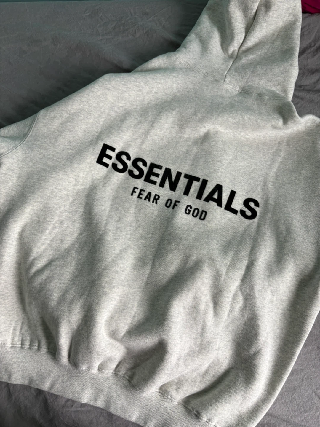 Fear of God Essentials Hoodie Grey XS - photo 2