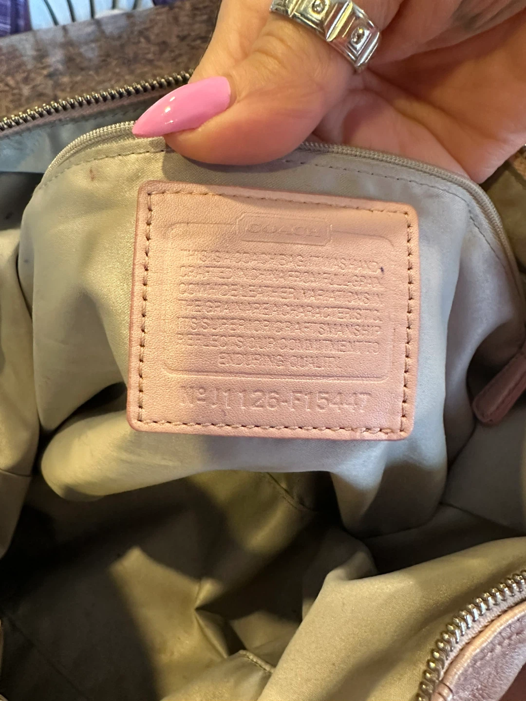 Coach Ashley Leather Satchel F15447 - photo 3