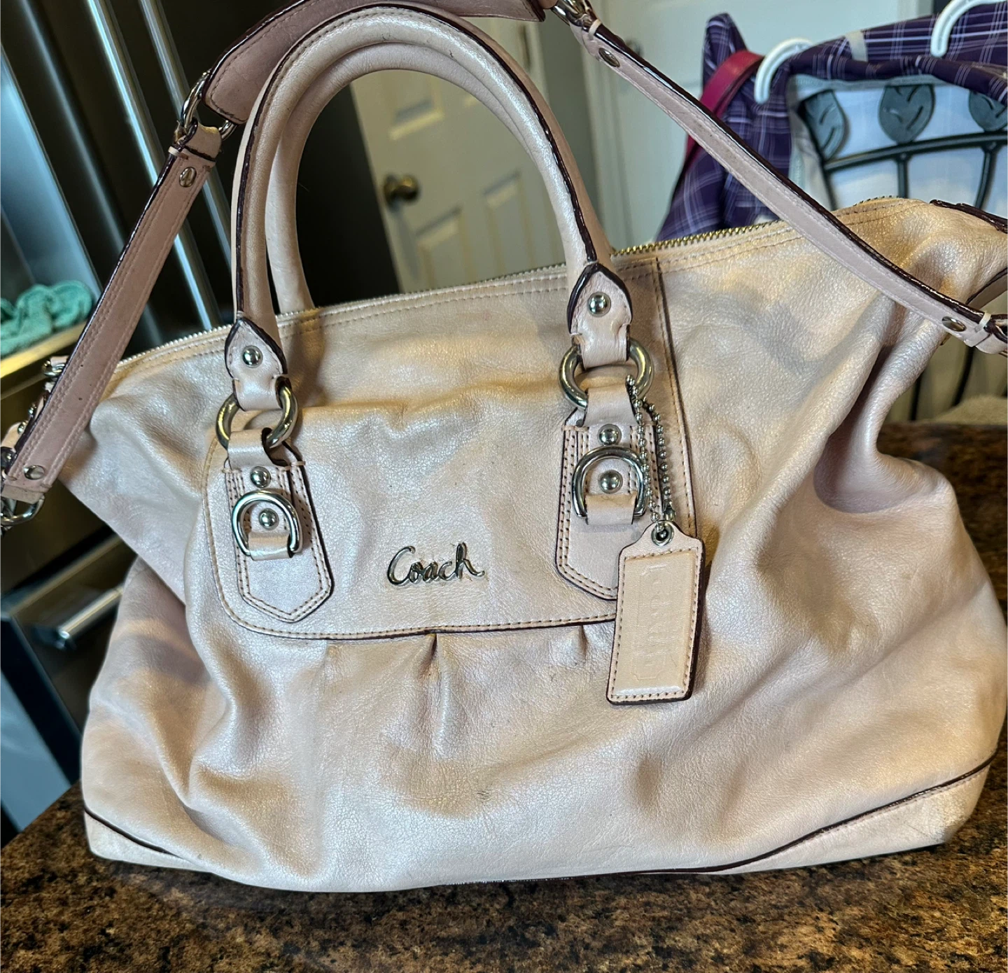 Coach Ashley Leather Satchel F15447 - photo 5