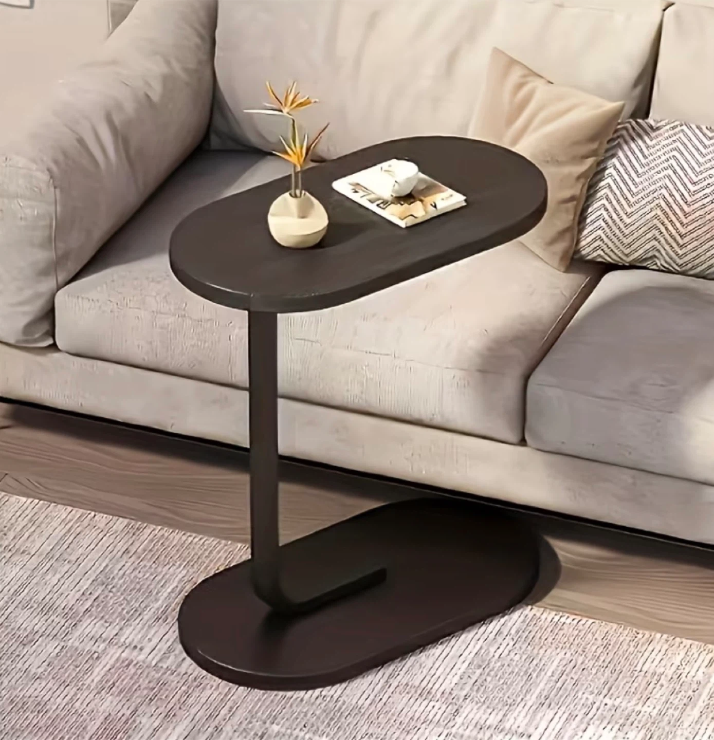 C-Shaped Side Table - BRAND NEW IN BOX