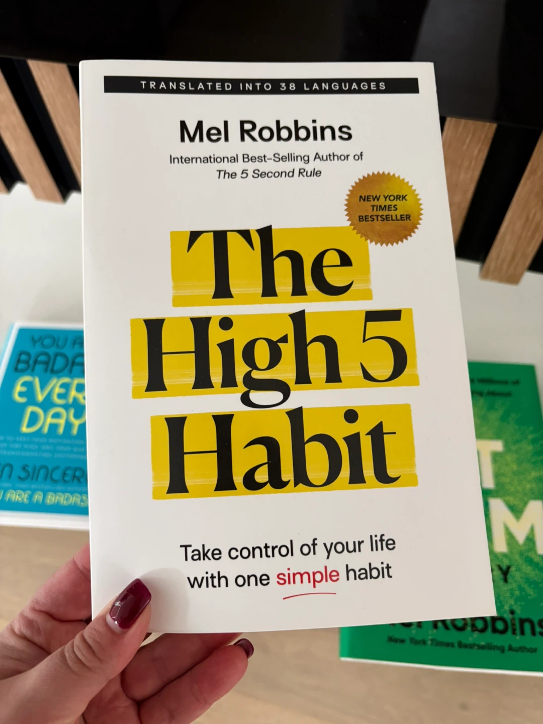 The High 5 Habit by Mel Robbins (brand new condition) - photo 2