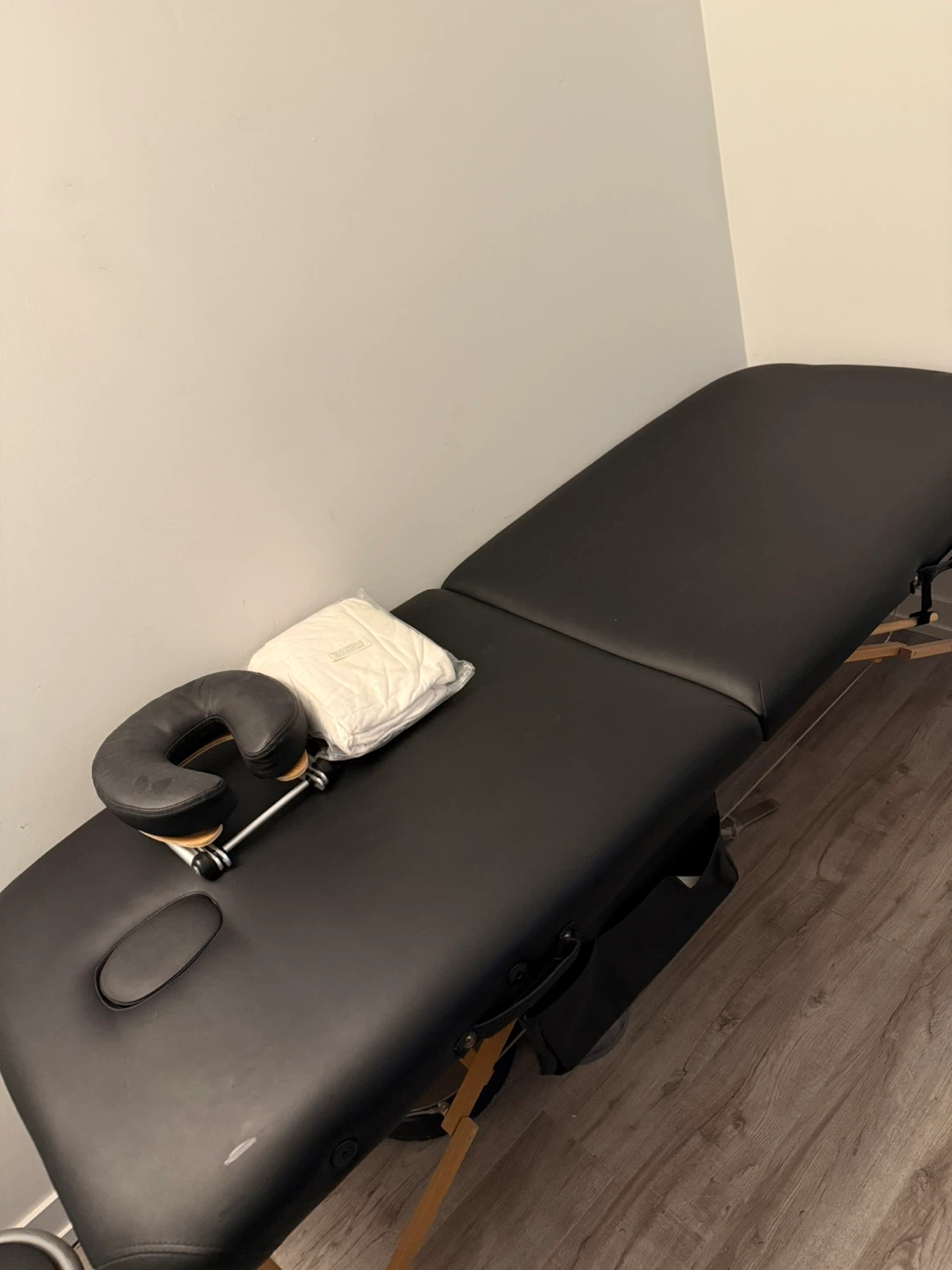 Black Portable Massage Table