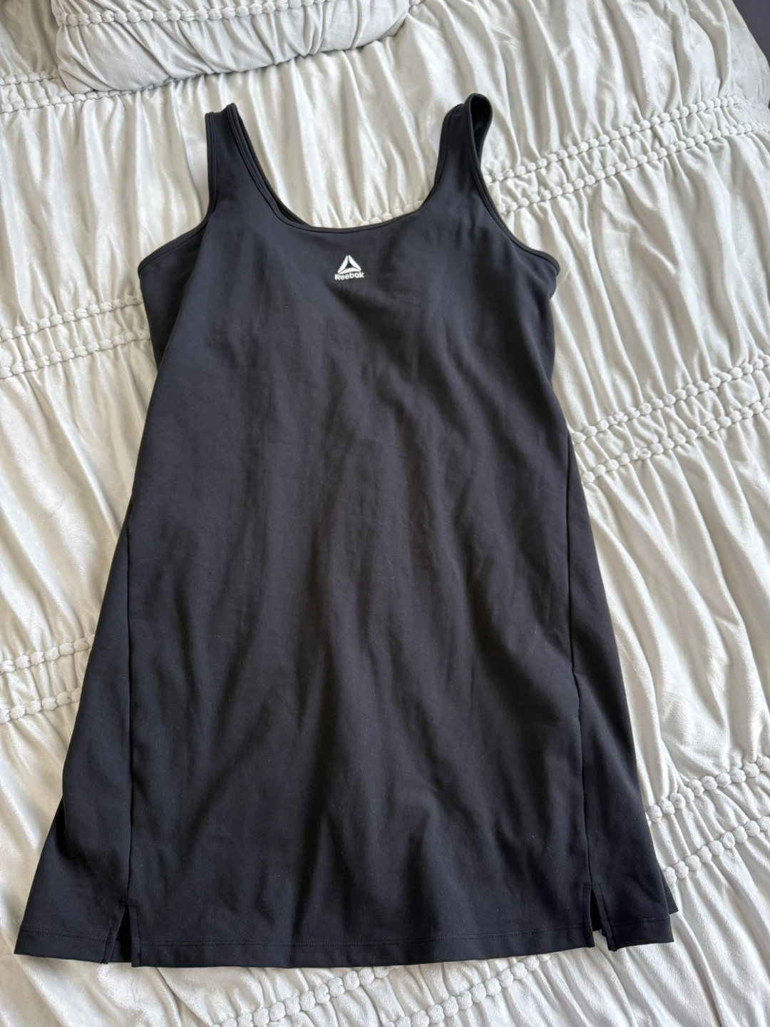 Reebok Black Active Dress w/ Built-In Bra & Removable Cups