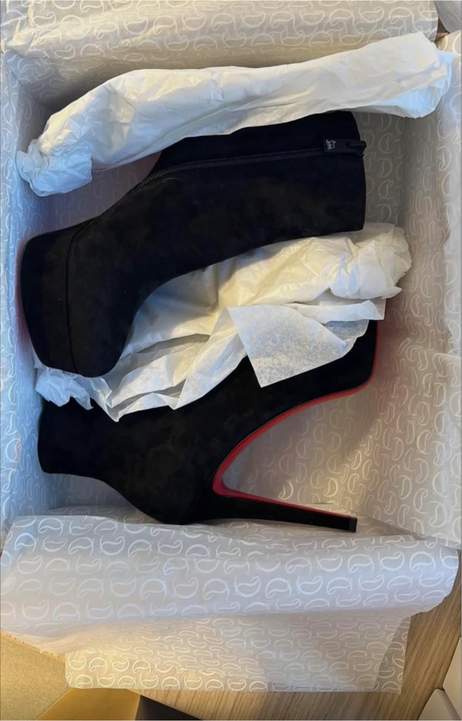 Bianca Suede Christian Louboutins